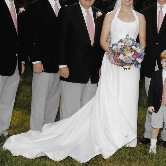 Candlelight A-line Wedding Dress - Picture 7 of 8